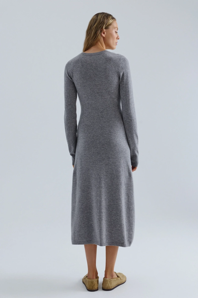 Платье OPORA Mankova, цвет: серый меланж,  купить онлайн