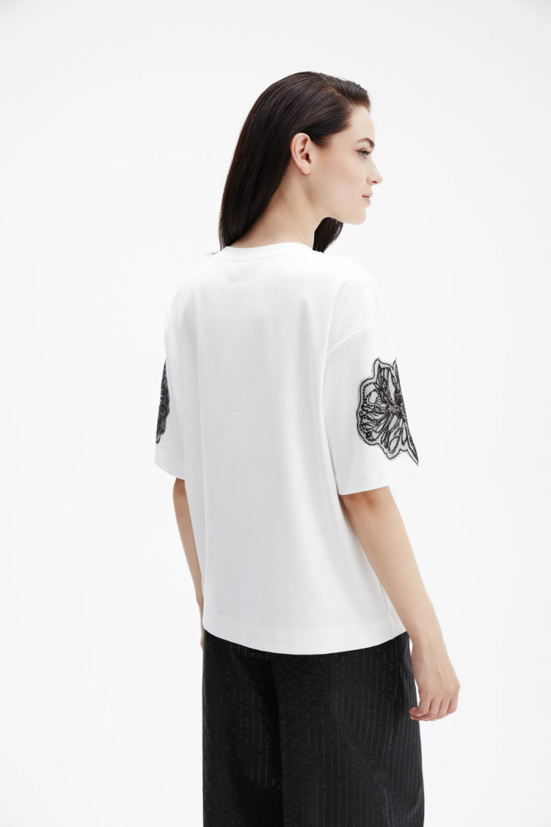 Блузон M.REASON, цвет: молочный, 6.10570.1.T2195.22 NY26 купить онлайн