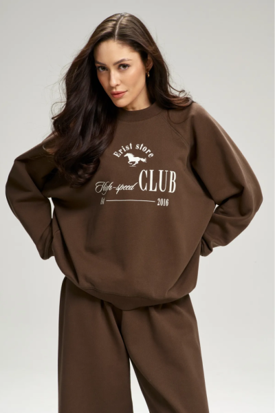 Свитшот базовый Over Choco