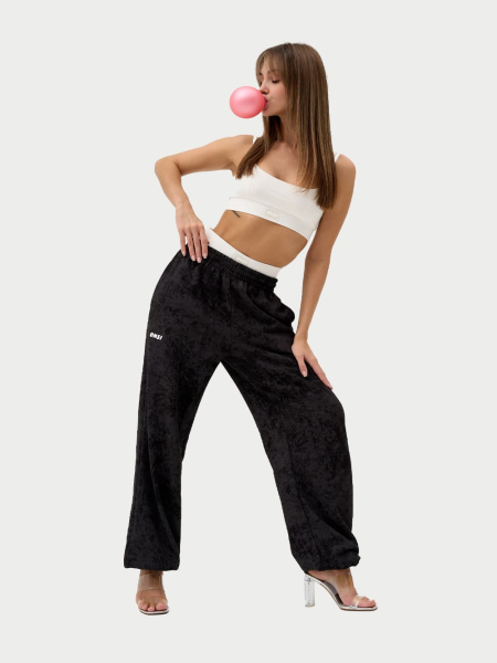 Брюки с застёжкой ONSI, цвет: black velur,  купить онлайн