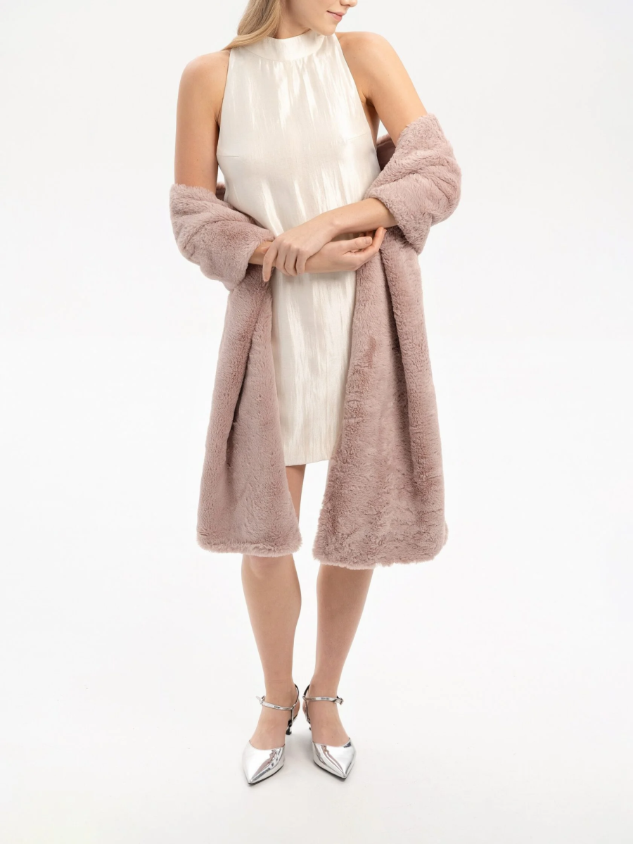 Манто из искусственного меха