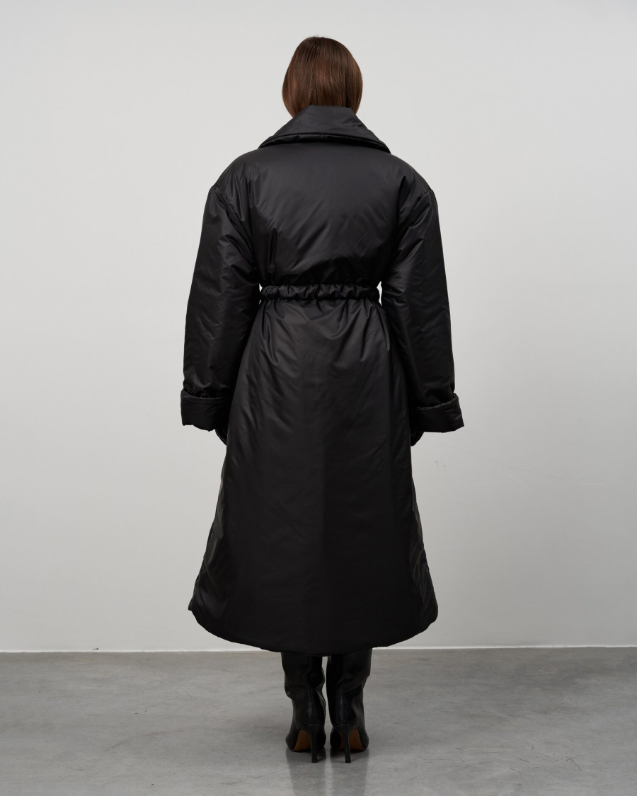 Пуховик PUFFER COAT BLACK YONS, цвет: Черный, YO-704 купить онлайн