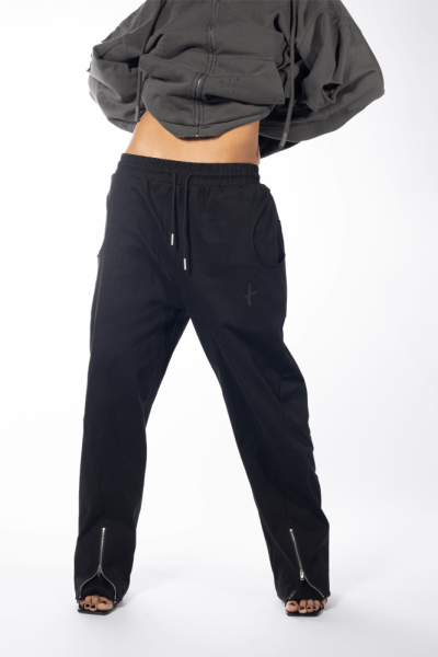 Штаны зип Black "Zipper-pants"