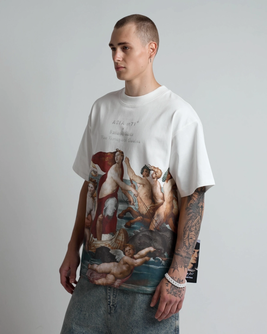 Футболка ART UNION GALATEA WHITE ASIA ST 71, цвет: белый, Ast71.tt-Galatea-white купить онлайн