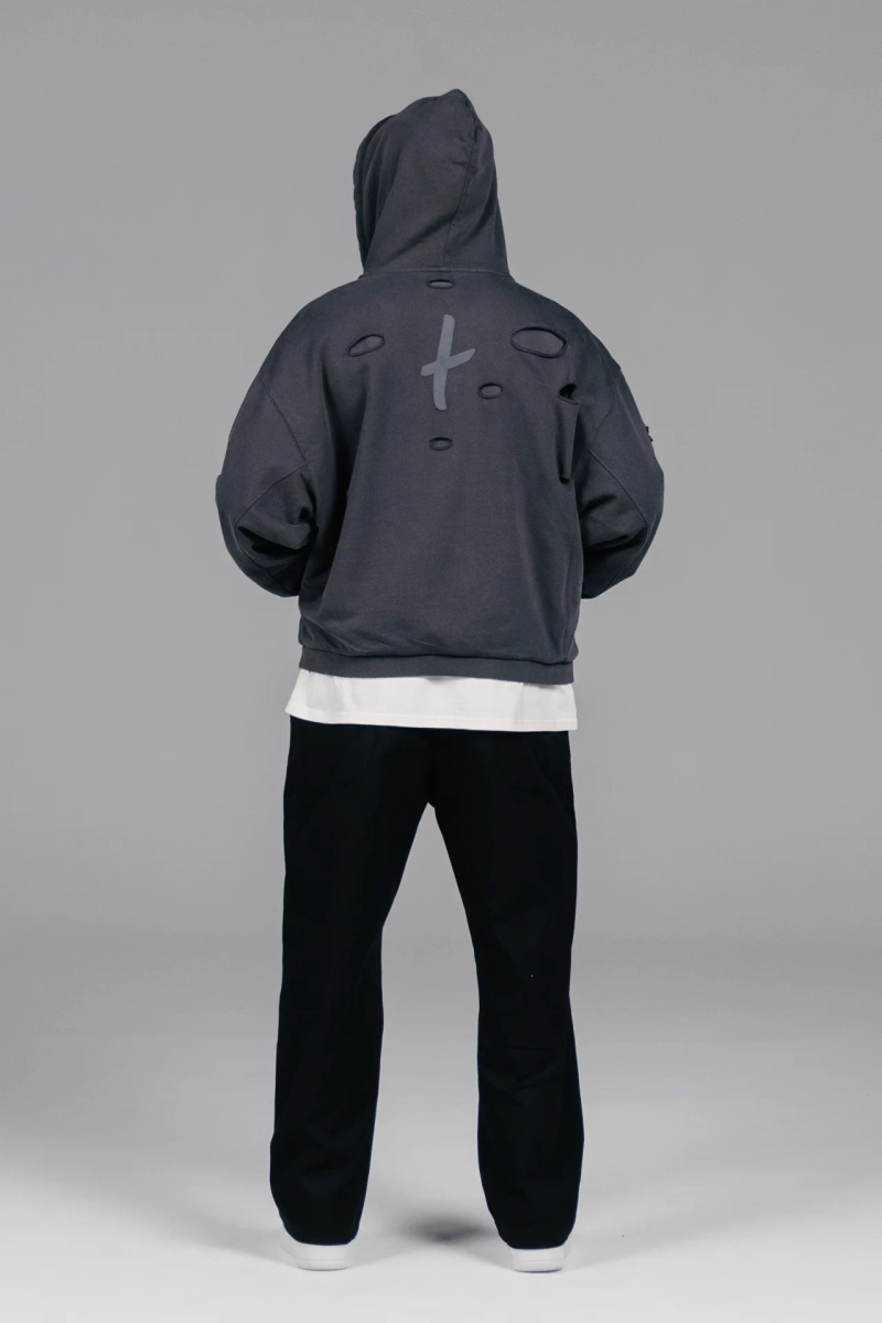 Худи на молнии Zip-hoodies types, цвет: серый  |новая коллекция купить онлайн