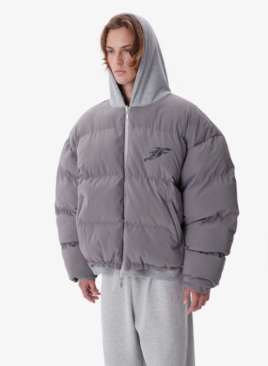 Бомбер REVERSIBLE FABLE, цвет: серый, BMBR-FBL-RVRSBL-GR купить онлайн