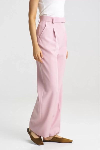 Брюки прямые Pink Erist store, цвет: розовый, НФ-00001923 купить онлайн