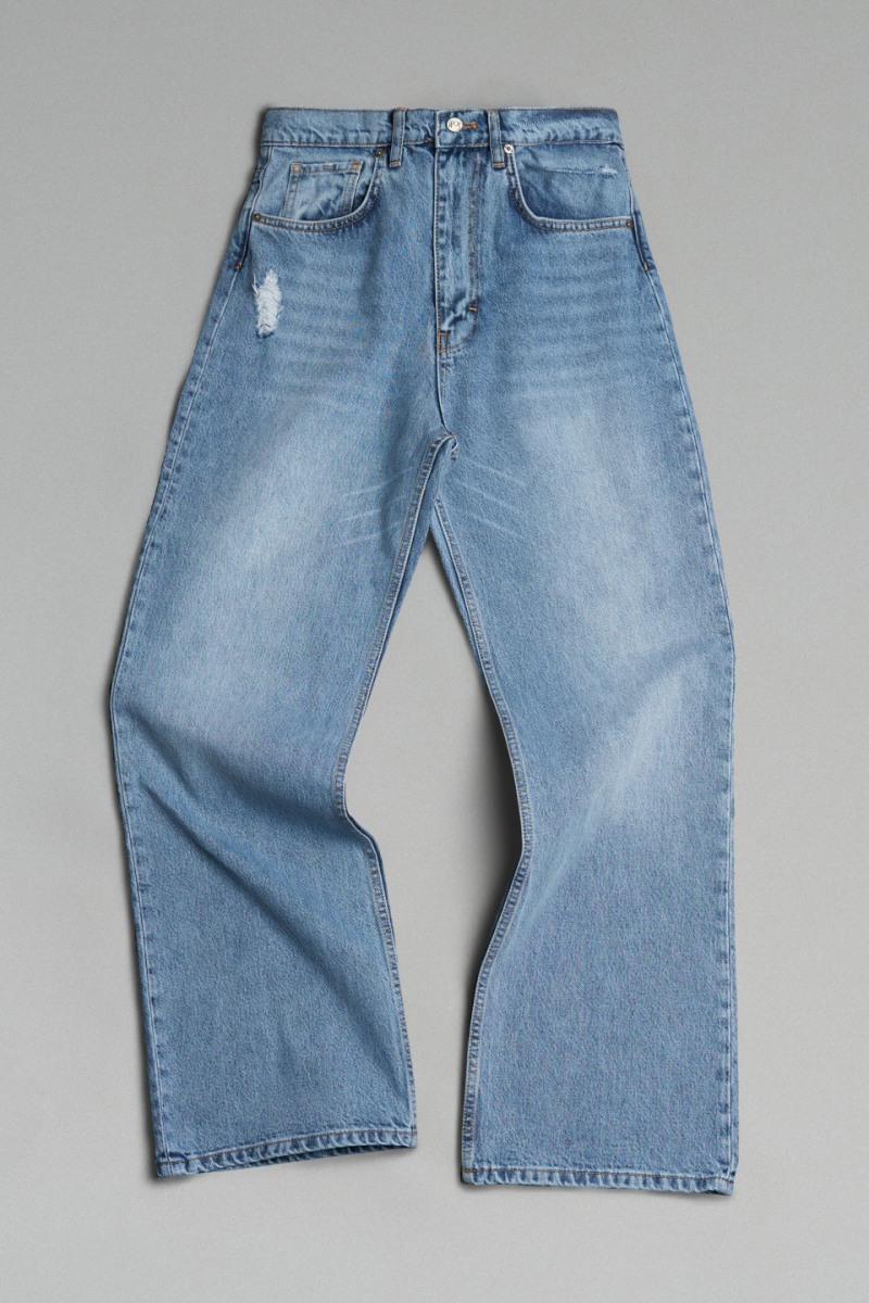 Прямые джинсы WALK OF SHAME, цвет: светло-синий,  купить онлайн