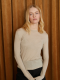 Лонгслив Grace Marou, цвет: бежевый, Mar3_2504 купить онлайн