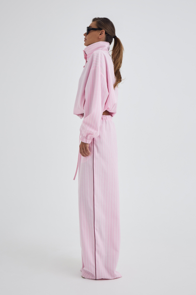 Брюки из хлопка Shtripling, цвет: розовый, SHPNT013PINK купить онлайн
