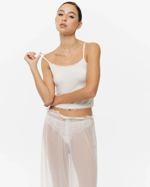 Бельевая майка YONSRU, цвет: молочный,  купить онлайн