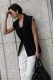 Жилет костюмный с подплечниками Y.SO, цвет: black,  купить онлайн
