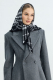 Косынка из смесовой шерсти TOPTOP, цвет: черно-белый TT.604.15562.911 купить онлайн