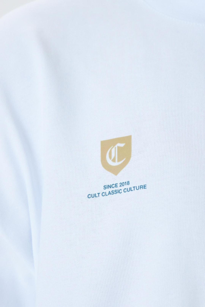 Футболка Simplicity CULT, цвет: белый,  купить онлайн