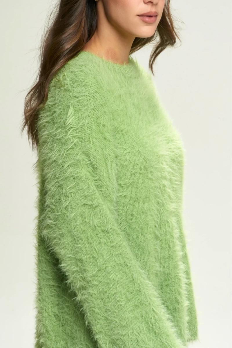 Джемпер Fluffy Grinch Erist store, цвет: зеленый, НФ-00002696 купить онлайн