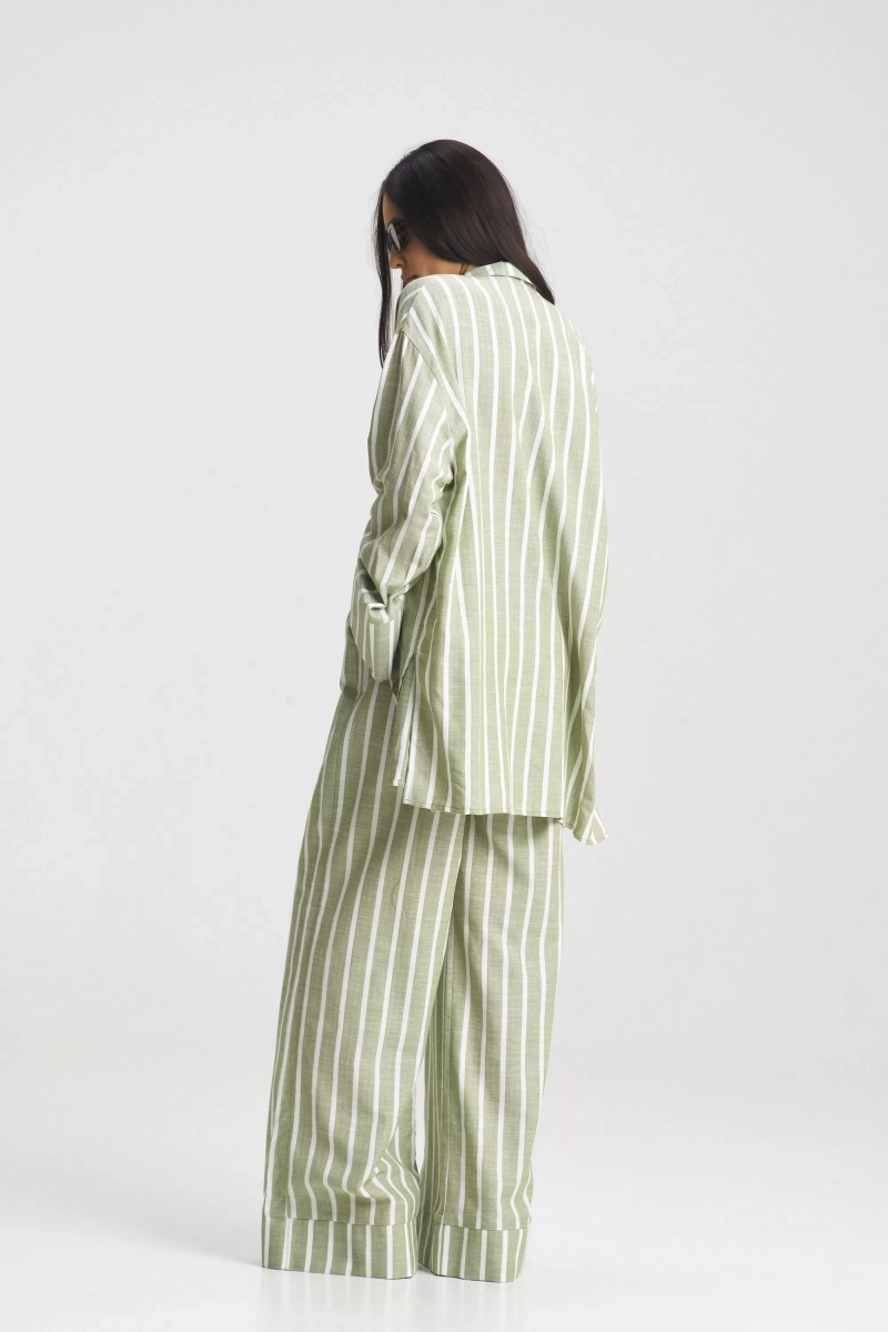 Костюм летний в полоску Green