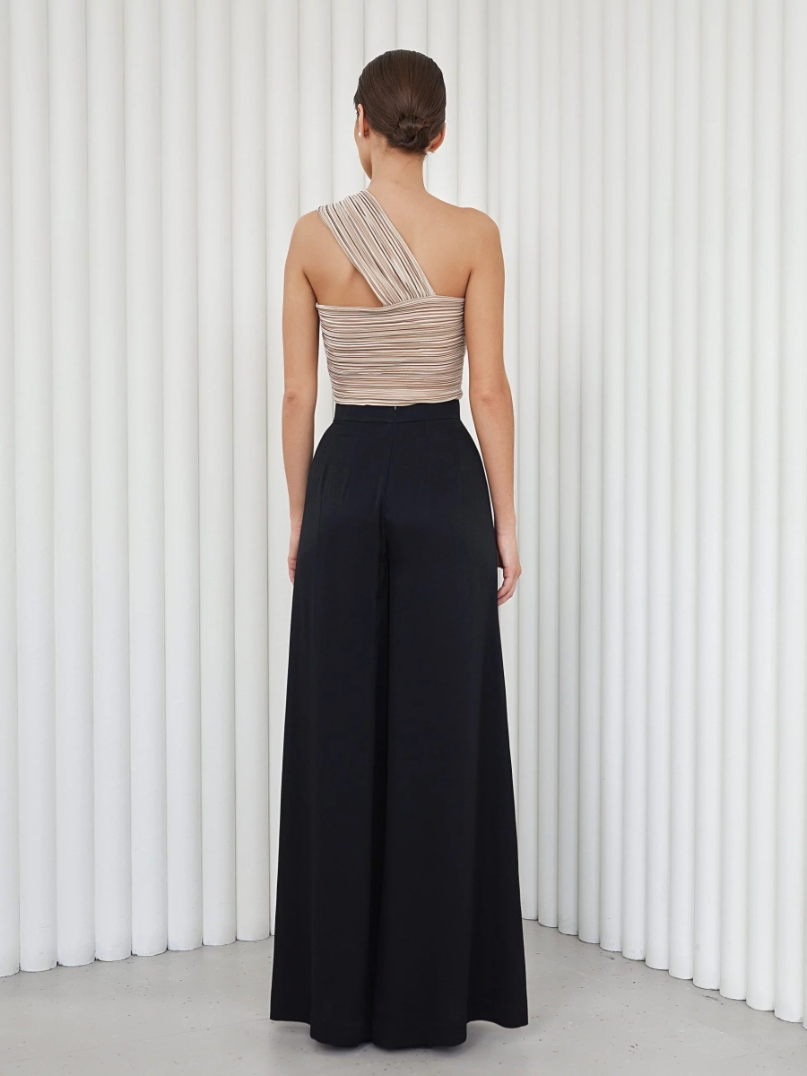 Топ со сборкой I.B.W., цвет: беж/золотистое, EU014 купить онлайн