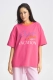 Футболка с контрастным воротом Bright Pink Erist store, цвет: розовый НФ-00002131 |новая коллекция купить онлайн