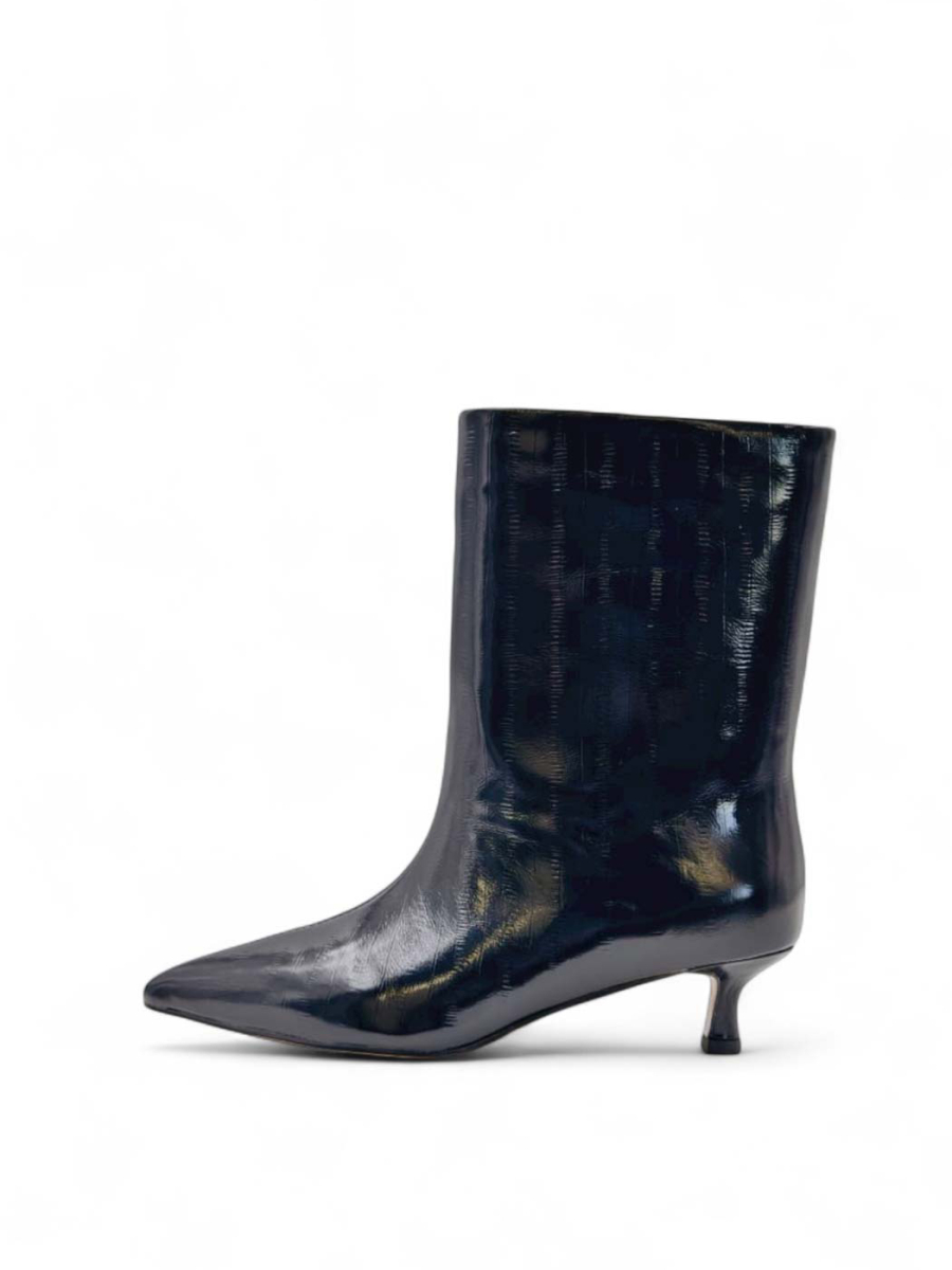 Ботильоны демисезонные из натуральной кожи