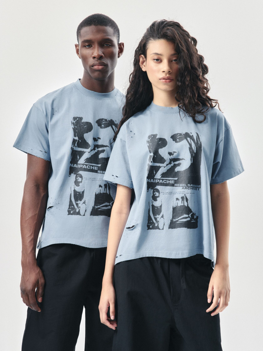 Футболка с принтом