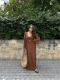 Накидка из трикотажа VELVET, цвет: рыже-коричневый, 00-00004971 купить онлайн