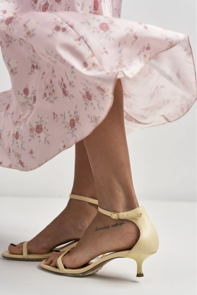 Платье в цветочек Erist store, цвет: розовый, НФ-00003579 купить онлайн