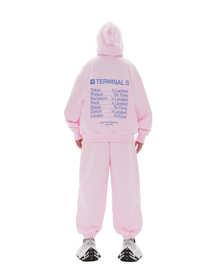 Худи ZIP TERMINAL S `25 Suborbia, цвет: PINK, 05019 купить онлайн