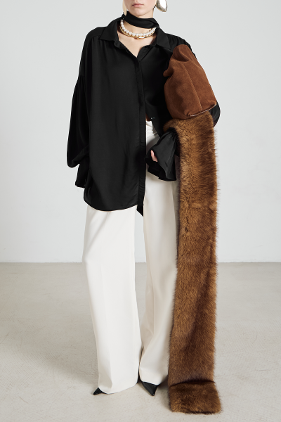 Блуза PIERO MIA AIM, цвет: Черный, MIA488/1 купить онлайн