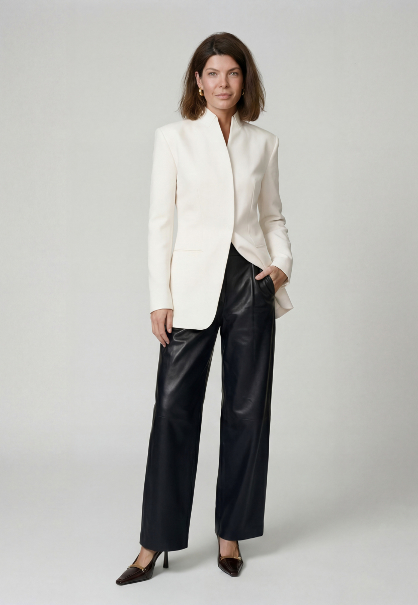 Жакет приталенный без лацканов SAGAS, цвет: белый, 3100500 купить онлайн