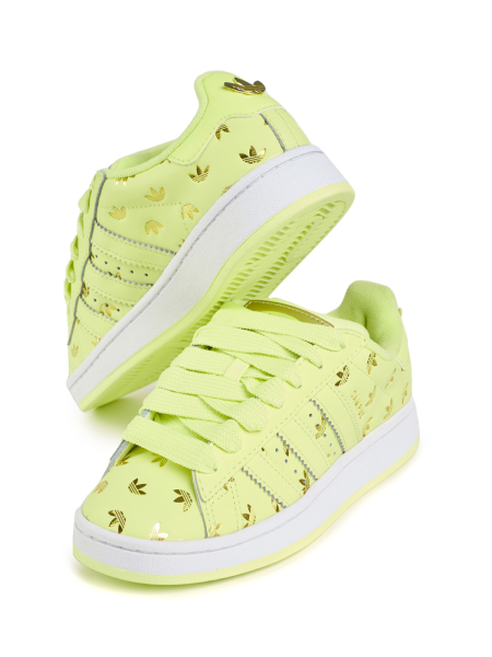 Кроссовки женские Adidas Campus 00s "Trefoil Pulse Yellow" NKDADDYS SNEAKERS, цвет: Желтый IE9580 купить онлайн