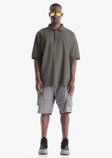 Футболка-поло KRAKATAU, цвет: елово-серый, Tm139-52 купить онлайн