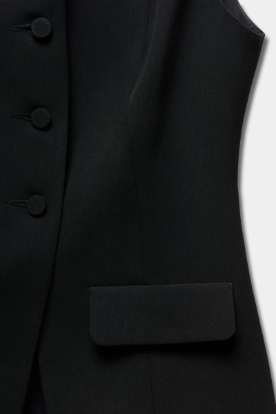 Жилет приталенный REFERT, цвет: Черный, 05-3903/1-2511 купить онлайн