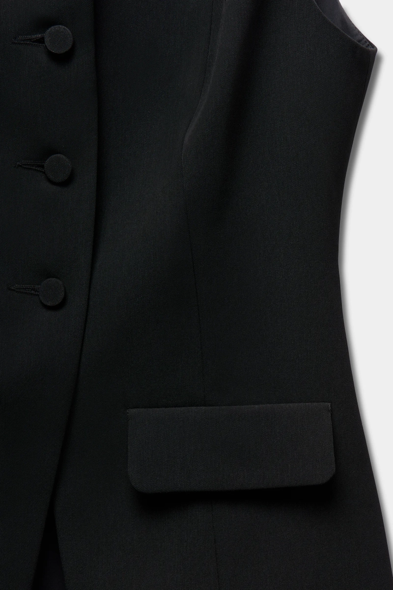 Жилет приталенный REFERT, цвет: Черный, 05-3903/1-2511 купить онлайн