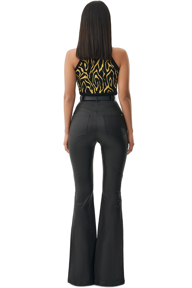 Топ халтер на молнии вязаный SODAMODA, цвет: геометрический принт, 11601 купить онлайн