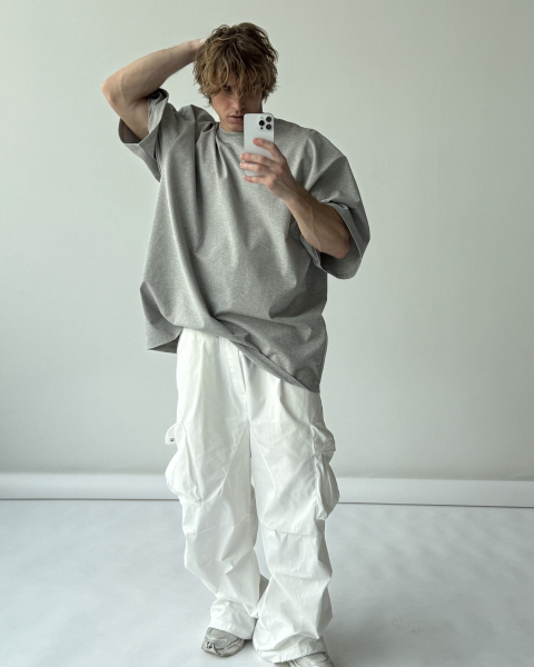 Футболка базовая long all., цвет: grey melange, 00466 купить онлайн