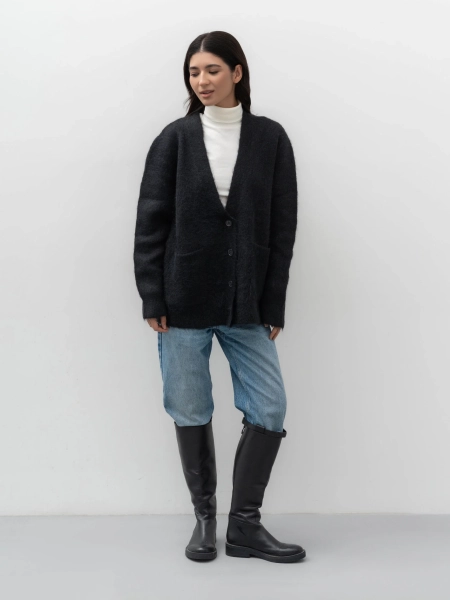 Кардиган Brodyaga TRES, цвет: графит, НФ-00002444 купить онлайн