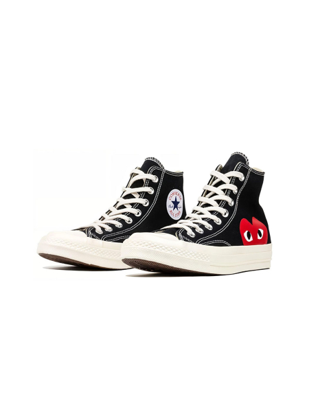 Кеды унисекс CDG x Converse 1970s Chuck Taylor Неси Второй, цвет: Чёрный  купить онлайн