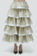 Юбка с золотом Barbino Maison, цвет: WHITE, 710 купить онлайн