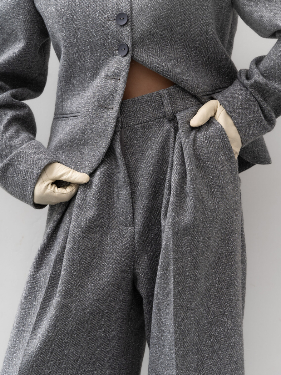 Брюки Madame scientist TRES, цвет: серый, НФ-00002429 купить онлайн