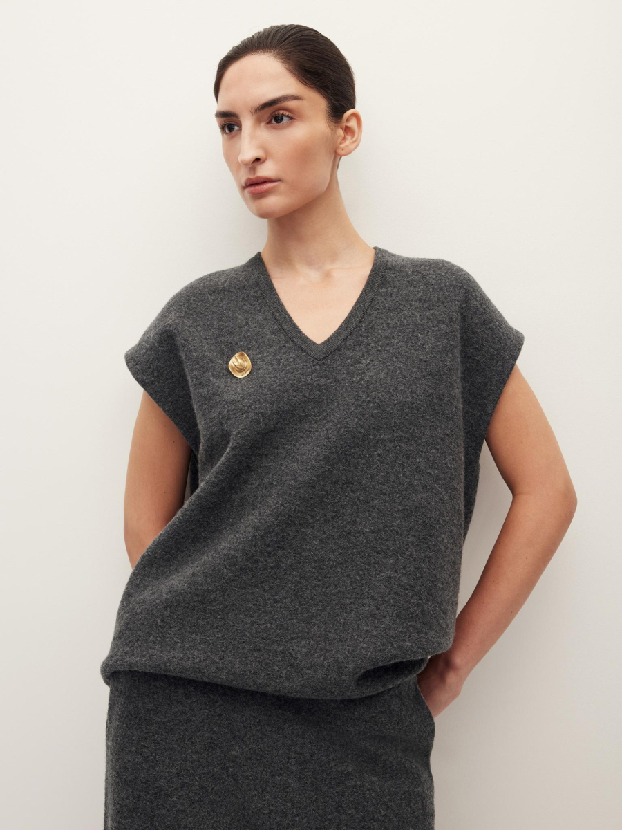 Жилет Lounge из шерсти мериноса