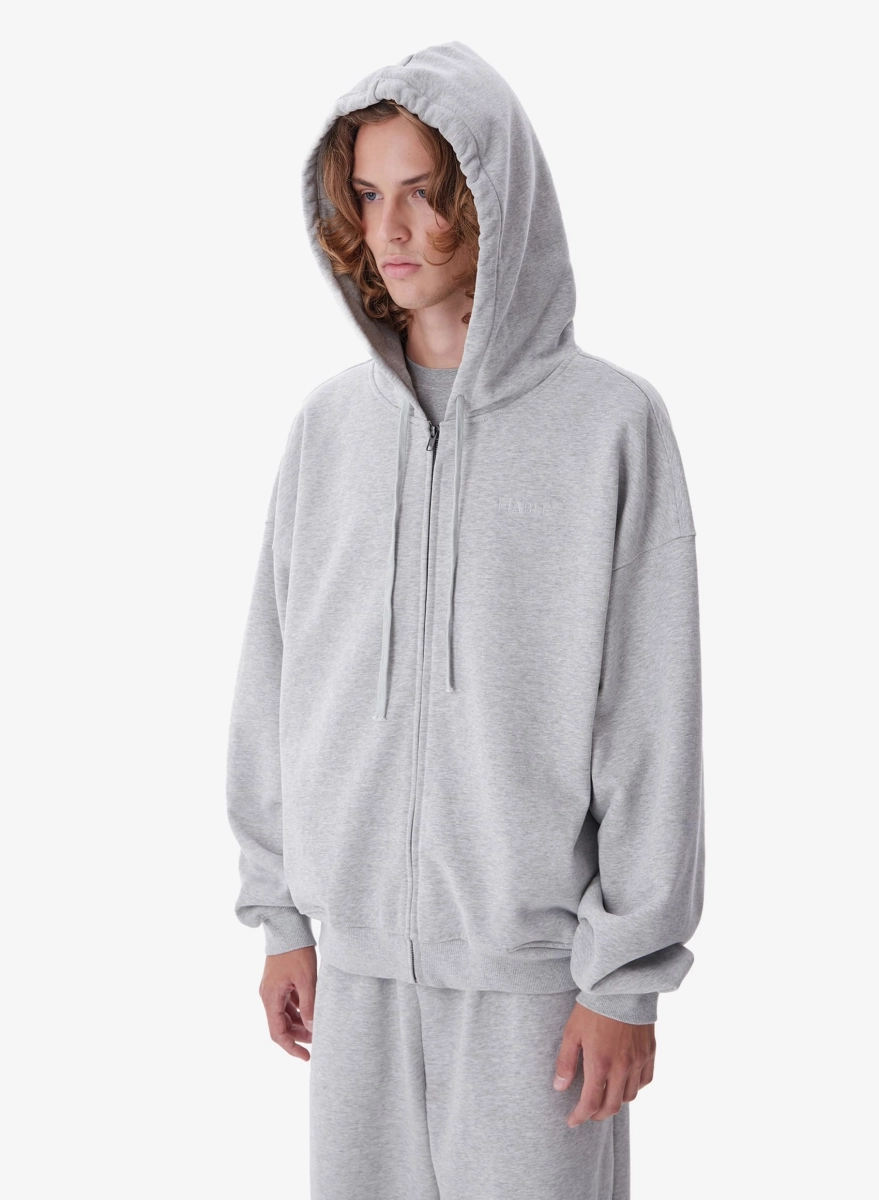 Худи zip UNIFORM FABLE, цвет: серый, HDZP-FBL-NFRM-GRMLNG купить онлайн