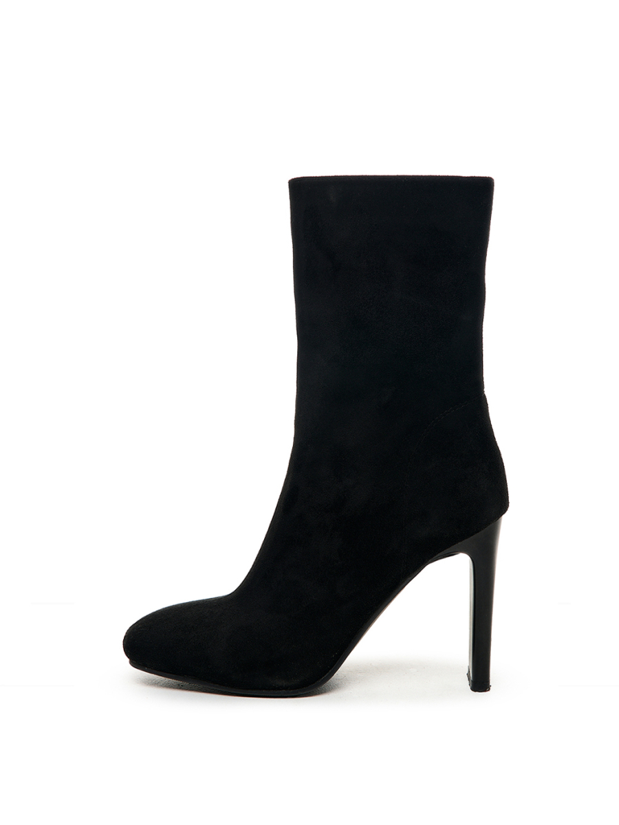 Ботильоны на широком каблуке