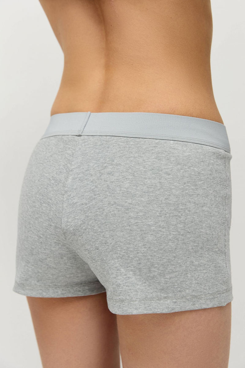 Шорты бельевые AROUND, цвет: серый меланж, 289_68CE02 купить онлайн