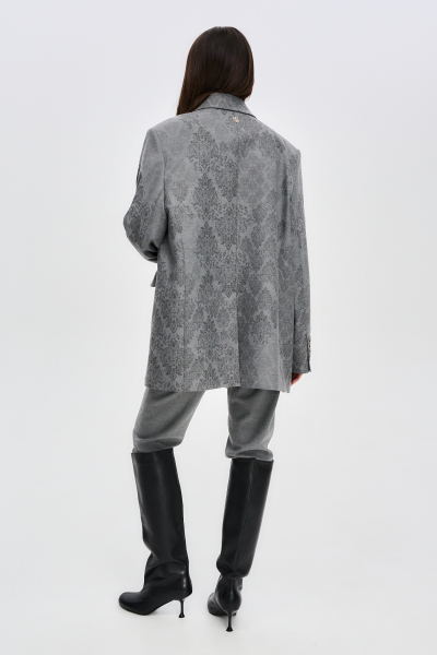 Пиджак объемный BAROQUE Label .B, цвет: grey, Jc.30.5.02.1224GR со скидкой купить онлайн