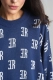 Джемпер Cotton Jacquard Bright Blue Erist store, цвет: темно-синий, НФ-00001719 купить онлайн