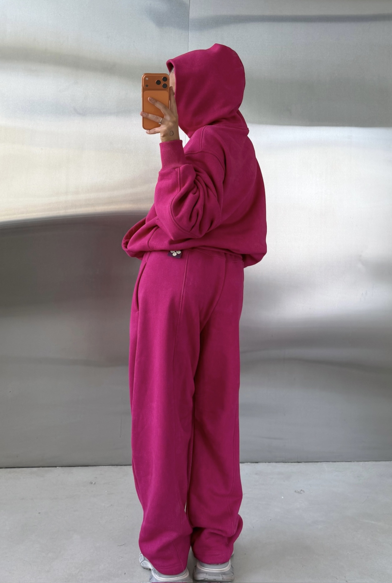 Брюки спортивные Label .B, цвет: фуксия,  купить онлайн