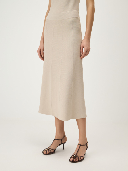 Юбка А-силуэта Conso, цвет: бежевый, KUL 260714 - светло-бежевый купить онлайн