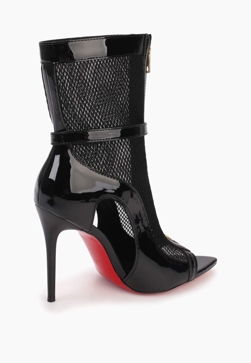 Ботильоны из натуральной кожи SBALO, цвет: Черный SHT92 купить онлайн