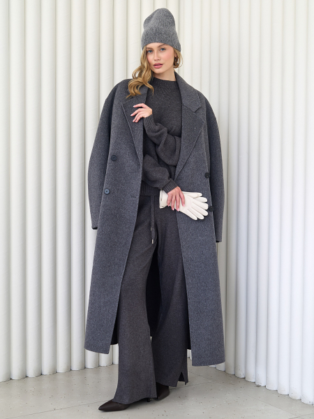 Шапка с ангорой I.B.W., цвет: серый KJ062 купить онлайн