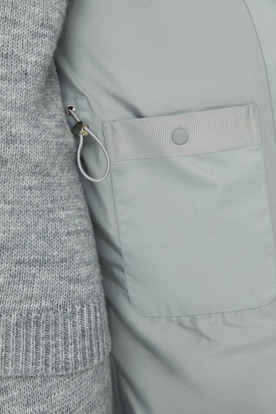 Полупальто утепленное Charmstore, цвет: серый, 506-16990-884 купить онлайн